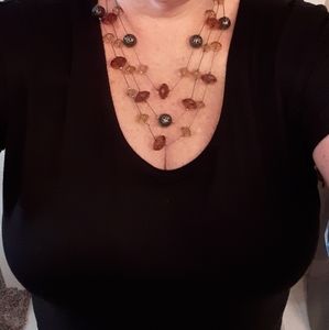 Necklace and earring set (16 to 19 inches)